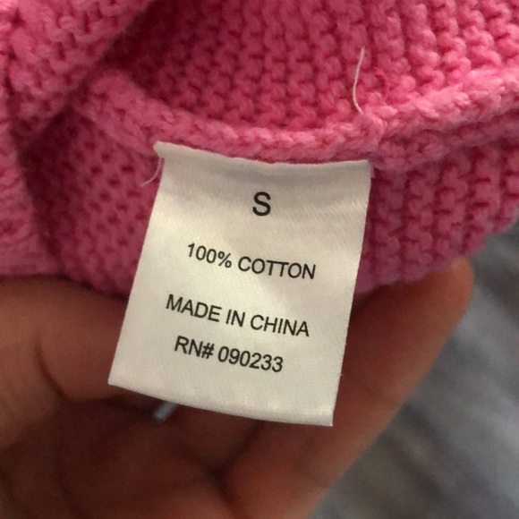 LA HEARTS -Pink crop sweater in great condition - Picture 5 of 5